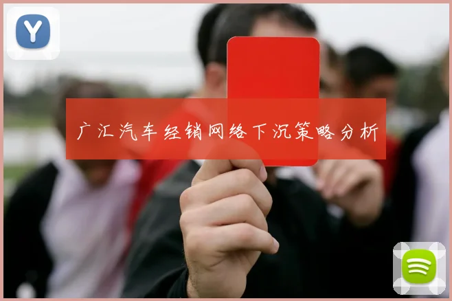 广汇汽车经销网络下沉策略分析
